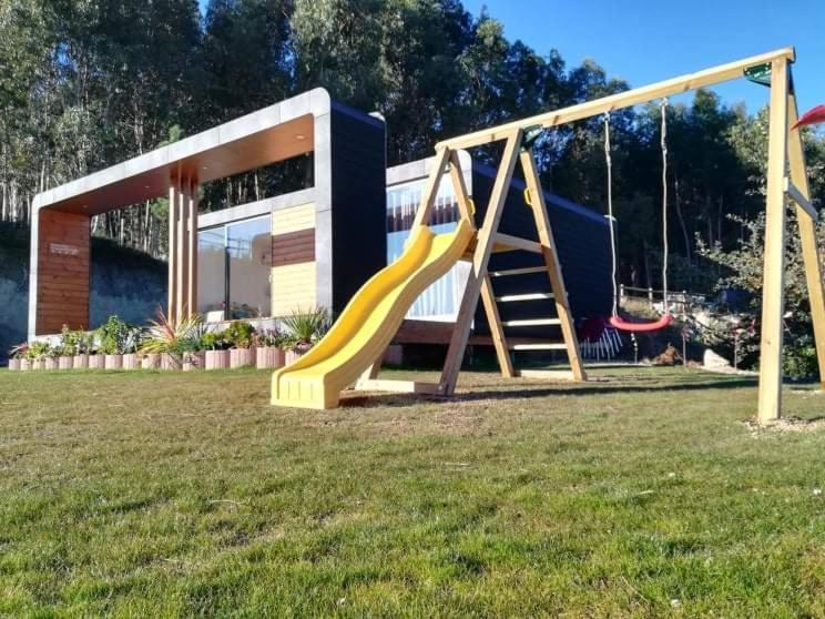 Bungalow Com Piscina Celorico De Basto Ngoại thất bức ảnh